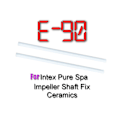 Miniatyrbillede 2 af 5: 2 stk. Keramisk Aksel til Intex Pure Spa Whirlpool Impeller Pumpe Fix E90 Fejl Aksel (2 stk. Keramisk Aksel med 4 Gummikappe)