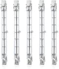 5 st Dimbara R7s 118mm 300w Halogen Pencil Bulb