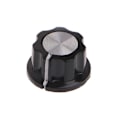 Miniatyrbilde 2 av 4: 5 stk Mf-a01 Potensiometer-knapplokk Innvendig 6mm Rotasjonsbryter Bakelite Wh118 Wx050