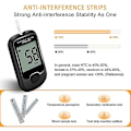 Miniatyrbillede 2 af 2: Blodsukkermåler, Diabetes Testkit Blodsukker Tester