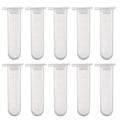 Miniatyrbilde 1 av 2: 50 stk 5 ml Sentrifugerør for vitenskapelig laboratorieforsøk med snap-lokk