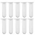 Miniatyrbillede 1 af 2: 50 stk. 5 ml Centrifugeglas til Videnskabeligt Laboratorium Test Snap Låg Eksperimentglas