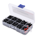 Miniatyrbild 5 av 5: Powerti Badminton Grommets Set - Strängningsverktyg Hink för Racket Öglor, Strängskydd