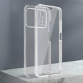 Miniatyrbilde 5 av 5: 360-graders etui for Xiaomi Poco M4 Pro 4G - Fleksibel front og hard bakside - Transparent