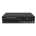 4x1 Komponent Video Signal Switch YPbPr YCbCr Audio DSW41 Divider Panel Knap Manuel Switch CVBS