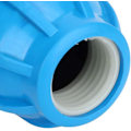 Miniatyrbilde 4 av 5: Rørkobling, 4 stk. PE Plast 25mm Til 25mm Rett Vannrørkobling Rørtilkoblingsfittings
