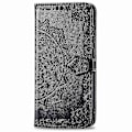Miniatyrbillede 2 af 5: Samsung Galaxy A10 Etui Læder Wallet Cover Præget Mandala Magnetisk Flip Beskyttelse Stødsikker - Sort
