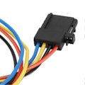 Miniatyrbillede 4 af 4: Baglygte Ledningsnet Stik 6-Pin Plug and Play Baglygte Ledningsnet Pigtail Stik til Clio Mk 3 2005-2012