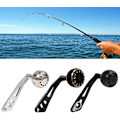 Miniatyrbillede 4 af 4: Kraftgreb til Baitcasting-Hjul, Fiskehjulgreb Metal Knapgreb Udskiftning