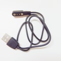 Miniatyrbillede 4 af 5: Kompatibel med Lige I9m Smartwatch-oplader, Magnetisk USB-opladningskabel, udskiftningsopladerkabel, kompatibel med Lige I9m M8 Smartwatch