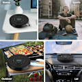 Pikkukuva 4 / 5: Kannettava CD-soitin Walkman Bluetooth CD Walkman Sisäänrakennettu kaiutin Ladattava CD-soitin USB/AU-liitännällä