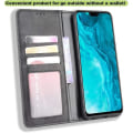 Miniatyrbillede 4 af 4: Honor 9x Lite Etui - Stødsikkert Flip-etui i PU-læder med kortslot - Sort U3