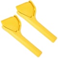 Miniatyrbilde 1 av 5: Multifunksjonell Juicer Manuell Fruktpresse Husholdnings Bærbar Manuell Juicer Appelsinpresse Gul