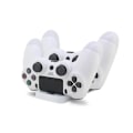 Miniatyrbillede 4 af 4: PS4 Controller Oplader, Dobbelt USB Oplader Dockningsstation Stativ til Sony Playstation 4 PS4, PS4 Slim, PS4 Pro Dualshock 4 Controller