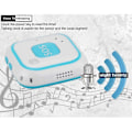 Miniatyrbillede 5 af 5: REACHFAR RF-V28 Tovejsopkald SOS Faldalarm Børn GPS Mini Locator 2G GSM Realtidssporing Håndholdt Tracker Sort