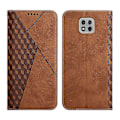 Miniatyrbilde 1 av 4: Motorola Moto G Power 2021 Deksel Premium Cover Magnetisk Lær Folio Etui Coque - Brun