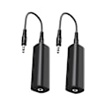 Miniatyrbillede 1 af 5: Jordloopsisolator Støjfilter til Bilaudio/Hjemmstereo, 2 stk. Jordloopsisolator med 3,5 mm