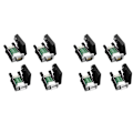 Miniatyrbillede 1 af 5: DB9 Loddefri RS232 D-SUB Seriel til 9-Pin Port Terminal Han Hun Adapter Konnektor Breakout Board