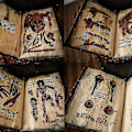 Miniatyrbillede 5 af 5: Necronomicon Demon Evil Dead Bog Prop - Bog Dekoration Ornament