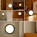 Miniatyrbild 3 av 6: 6 LED-strålkastare med 2 fjärrkontroller RGB Design många färger