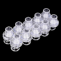Miniatyrbild 1 av 4: 10-pack Engångs CPR-maskutbildningsventiler Munstycken Mikromask