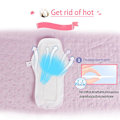 Miniatyrbild 3 av 5: 3 st tunna återanvändbara bomullstvättlappar Menstruationsduk Sanitära mjuka dynor Servett Tvättbar vattentät Trosinsats Damhygienbindor