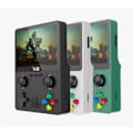 Miniatyrbilde 5 av 5: X6 3.5 Tommers IPS Skjerm Håndholdt Spillkonsoll Dobbel Joystick 11 Emulator GBA/PS1 Videospillkonsoll