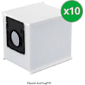 Miniatyrbilde 3 av 3: For 360 Botslab S8 + 10 stk Støvsugerposer Kompatibelt Sett, Reservedeler Tilbehør For Støvsugerroboter