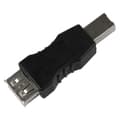Miniatyrbilde 3 av 4: 2x USB Type A hunn til USB Type B hann adapter
