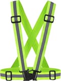 Reflekterande Väst Fluorescerande Säkerhet, Hög Synlighet, Justerbar Elastisk, Midjeband