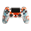 Miniatyrbillede 1 af 4: Trådløs controller til PS4/Pro/PS3/Slim/PC/Steam, Bluetooth controller, joystick, understøtter 6-akser, vibration, trykklik