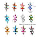 Miniatyrbillede 2 af 2: 20 stk. DIY Legering Gecko Vedhæng Mode DIY Gecko Charms Vedhæng Delikat DIY Smykkefremstilling Tilbehør Sød DIY Gecko Vedhæng Fræk Design DIY