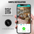 Miniatyrbilde 3 av 5: 3-pak Mini Wifi-kameraer, trådløse kameraer med lyd og videodirektesending, HD 1080p hjem tao