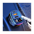 Miniatyrbillede 4 af 5: Ny Bil Bluetooth Mp3 Afspiller Tabsfri Bluetooth Opkald Multifunktionel Bilafspiller Biloplader 3.0 Hurtig