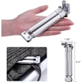 Miniatyrbillede 5 af 5: Bærbar Laptop Stand, Justerbar Laptop Stand til MacBook Pro, Aluminium Skrivebord Foldbar Kompakt Universal Computer Kølestand til 12 13 15 17 tommer