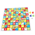 Miniatyrbild 1 av 5: Snakes And Ladders Fällbart Brädspel Set, Familjespel Leksaker För Barn
