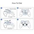 Miniatyrbillede 5 af 5: Mini Rattet til Xbox One S/X Game Controller - Ekstraudstyr til udskiftning  kui