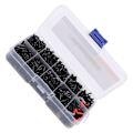 Miniatyrbild 3 av 5: Powerti Badminton Grommets Set - Strängningsverktyg Hink för Racket Öglor, Strängskydd