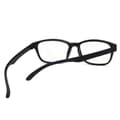 Miniatyrbild 3 av 3: Rectangular Black Computer Glasses with Blue Light Filter, Non-Prescription