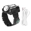Multifunctional LED Wristband Light with Electronic Clock Display