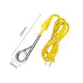 Miniatyrbild 3 av 4: 220V 600W Immersion Heater, Resevärmare för Resor, Mini Bärbar Värmeelement, Reseset för Uppvärmning, Perfekt för Att Värmas Upp Choklad