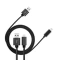 3-pack 3m laddare till iPhone / Apple - Snabbladdning - Flätad