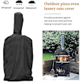 Miniatyrbild 4 av 4: Pizza Ugnsöverdrag, Utomhus Camping Pizza Ugnsskyddande Överdrag Tjockt Vattentätt706