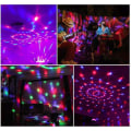 Miniatyrbilde 5 av 5: Festlys Scene Lampe Nattklubb Belysning Projektor Spotlight Effekt Scene Fjernkontroll For Fest, Kveld, Bar, Bursdag, Klubb, Dj Disco, Gave, Barn