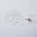 Miniatyrbilde 5 av 5: 100 stk. R-formet hengende brenneål for ovn, glassfusjon og keramikk, lag DIY-anheng ornament W