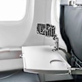 Miniatyrbild 2 av 5: Universell Flygplansmobilhållare för Flygresor. Handsfree Mobilhållare för Skrivbord med Multi-riktnings Dual 360 Graders Rotation. Rese-essens i Fickformat