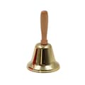 Miniatyrbild 1 av 5: Balabela Superhög Solid Hand Call Bell Trähandtag Jul Hand Call Bell