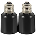Miniatyrbillede 1 af 2: 2 stk. Pære Adapter E27 Til E40 Lys Konverter Skrue Lys Konverter Tilbehør