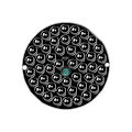 Miniatyrbillede 2 af 5: IR Infrarød LED-plade 940nm 48stk IR LED'er Usynlig om natten Ingen eksponeringslys Plade til IR-illuminator CCTV-tilbehør