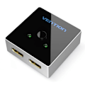 Miniatyrbilde 4 av 5: -Kompatibel En-Til-To 2.0 Bryter To-I-En Ut Sett-Topp Boks 4K 60Hz TV Datamaskin HD Kabel, Svart
